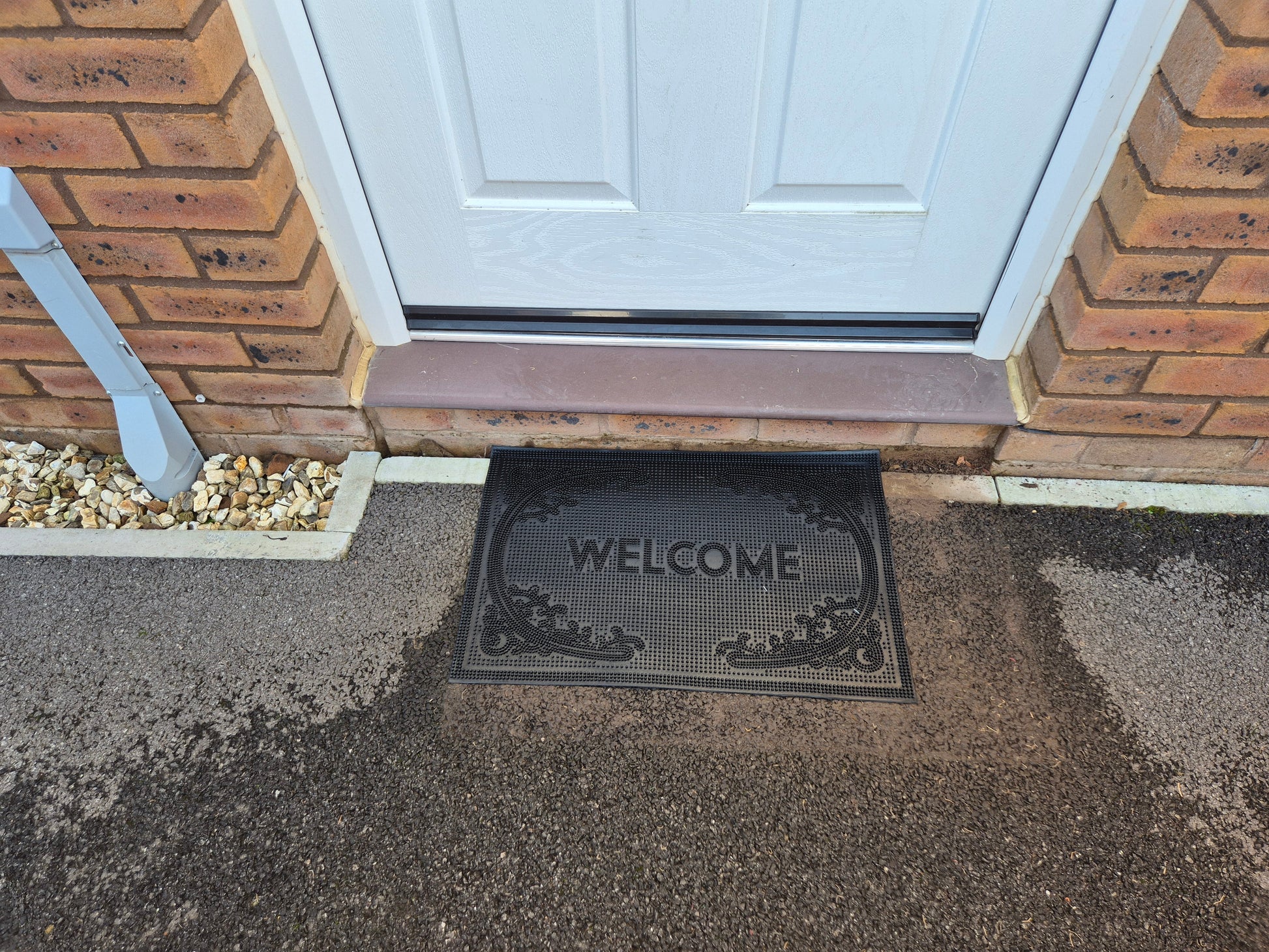 Rubber Doormat 60cm x 40cm - 'Welcome' (D2) - Best4Trade-Retail Garden watering