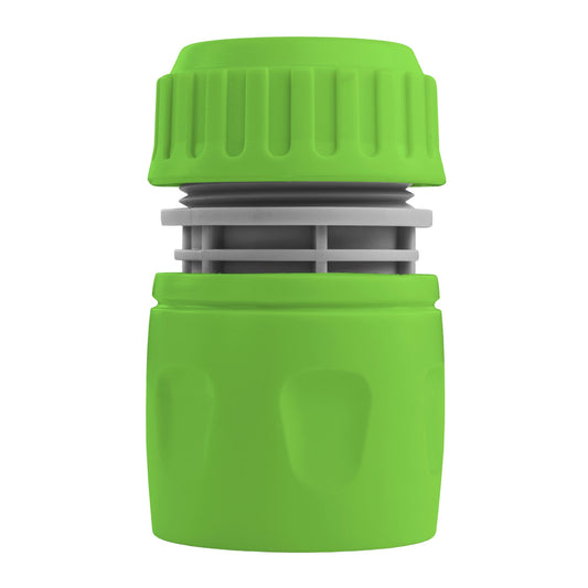 Female Hose Connector, 1/2" or 5/8" Hose, Green/Gray - Best4Trade-Retail Garden watering