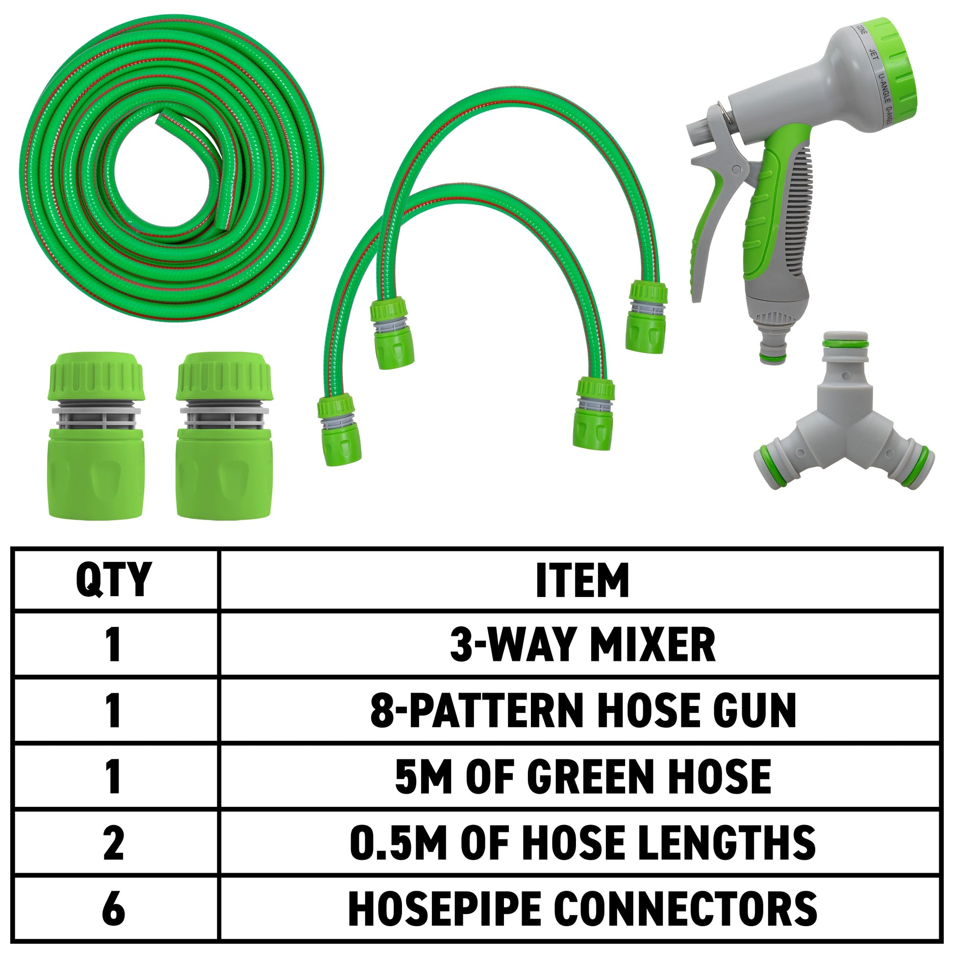 Dog Shower Mix Hot/Cold Water Green - Best4Trade-Retail