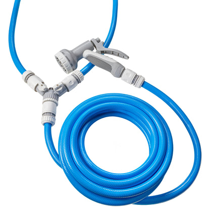 Dog Shower Mix Hot/Cold Water with Valves Blue - Best4Trade-Retail