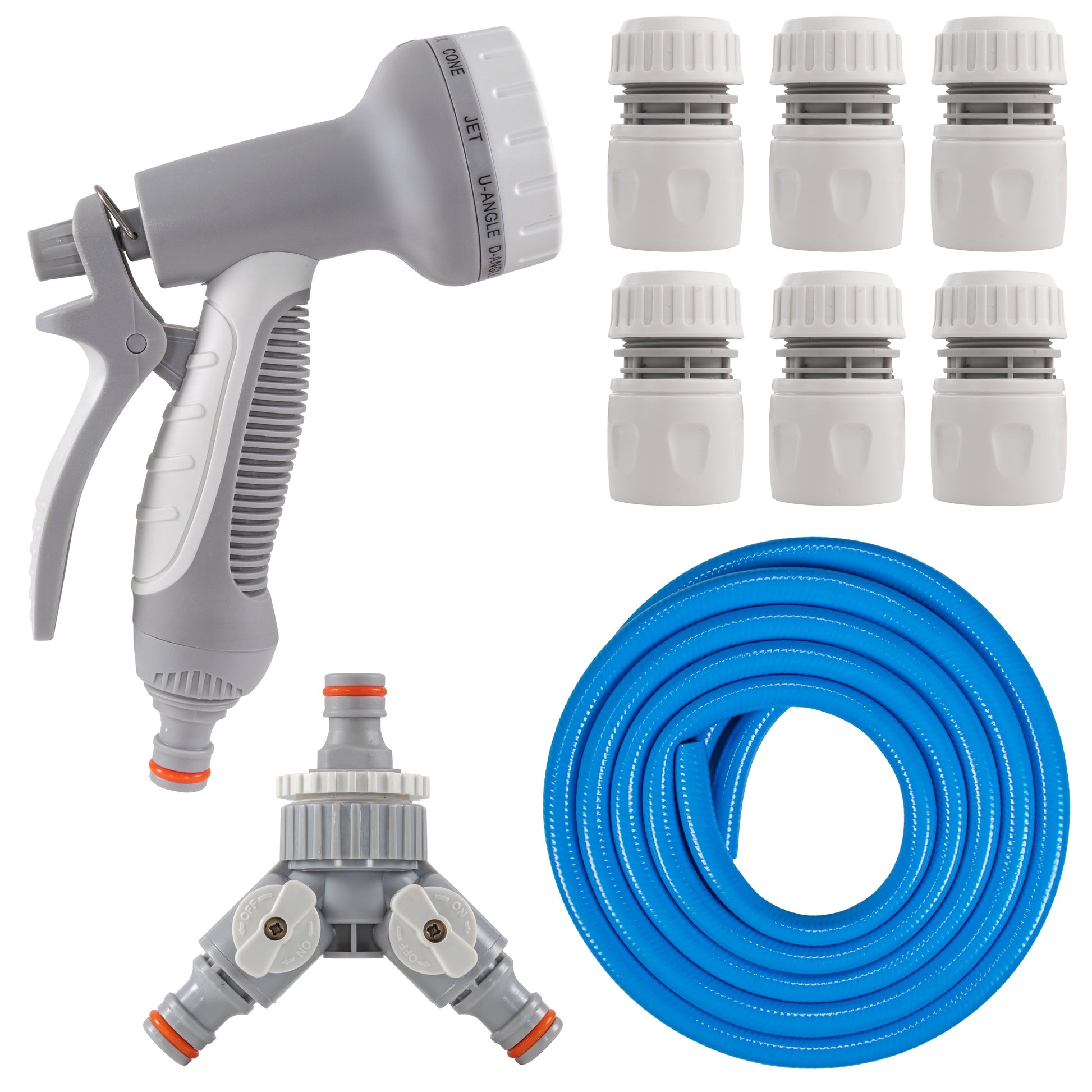 Dog Shower Mix Hot/Cold Water with Valves Blue - Best4Trade-Retail