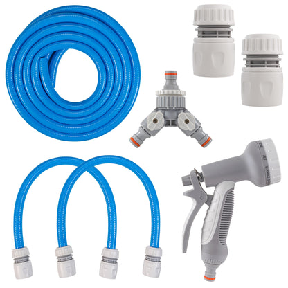 Dog Shower Mix Hot/Cold Water with Valves Blue - Best4Trade-Retail