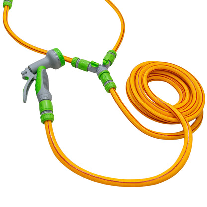 Dog Shower Mix Hot/Cold Water Yellow/Lime with Valves