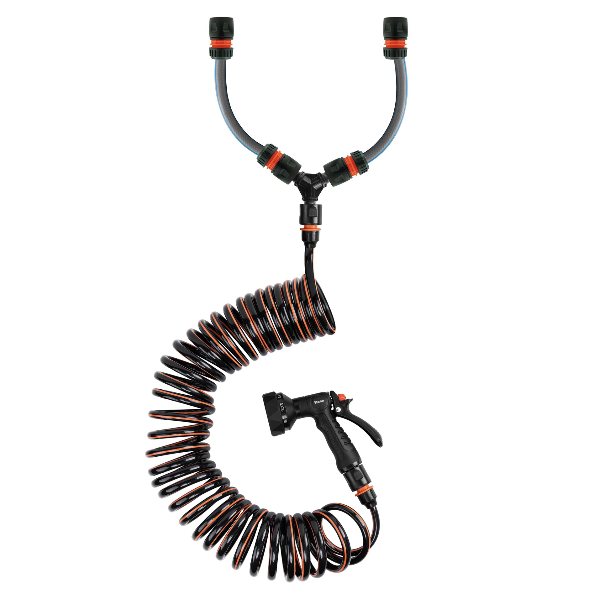 Dog Shower Mix Hot/Cold Water Spiral Hose - Best4Trade-Retail PETS