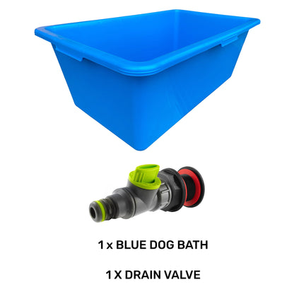 Blue Dog Bath with Drain Valve (Lime) - Best4Trade-Retail PETS