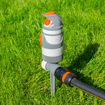 2-Pattern Gear Drive Sprinkler White Line - Best4Trade-Retail Garden watering