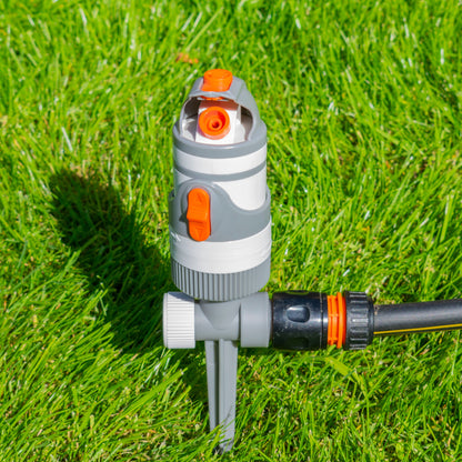 2-Pattern Gear Drive Sprinkler White Line - Best4Trade-Retail Garden watering