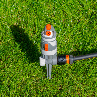 2-Pattern Gear Drive Sprinkler White Line - Best4Trade-Retail Garden watering