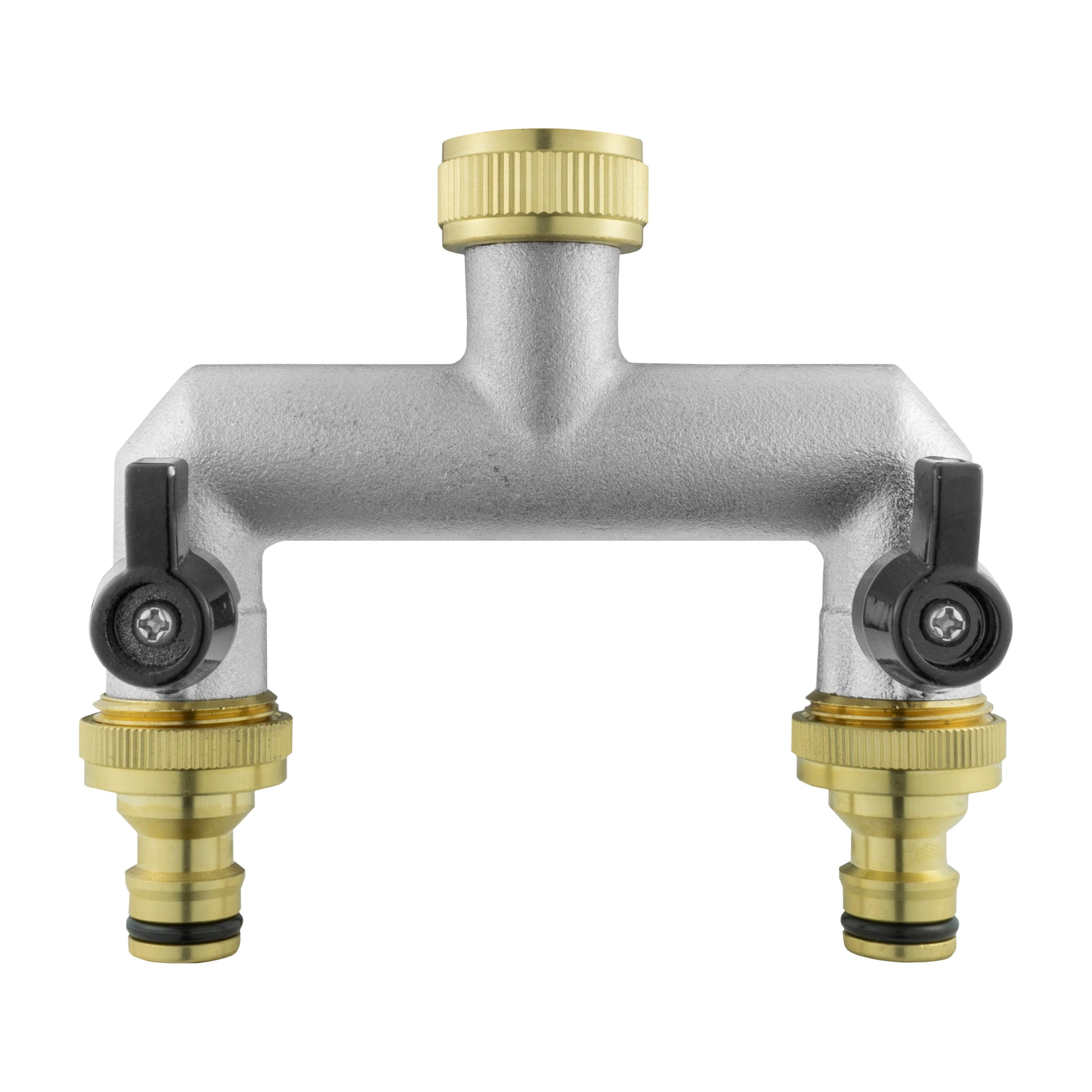 Wall Flange Kit 20mm MDPE - Double Tap with Triple Outlet - Best4Trade-Retail Tech Hose & Fittings