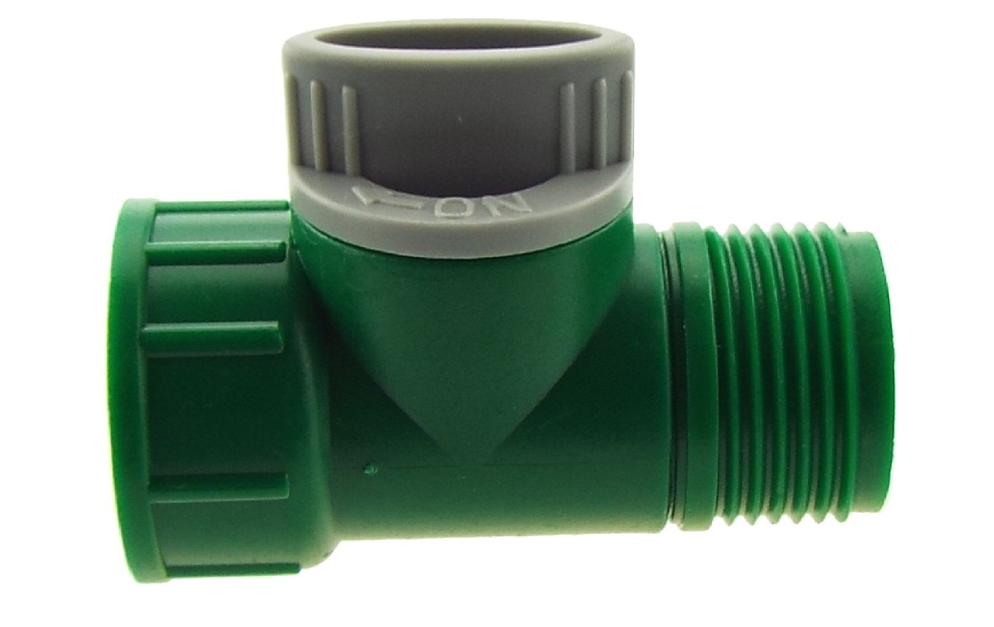 Tap Adapter with Valve 3/4" BSPM-F Green/Grey - Best4Trade-Retail