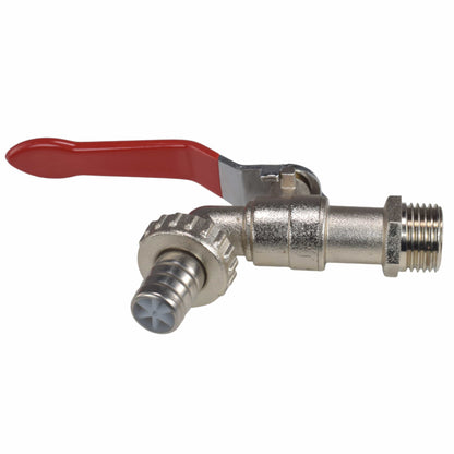 Lever Tap Kit with Barb/Quick Connect Outlet, 1/2" and 3/4" BSP Thread Inlet - Best4Trade-Retail Garden watering