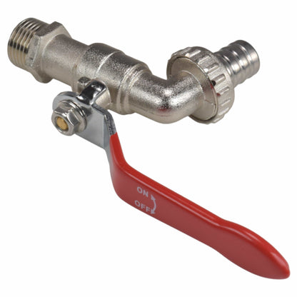 Lever Tap Kit with Barb/Quick Connect Outlet, 1/2" and 3/4" BSP Thread Inlet - Best4Trade-Retail Garden watering