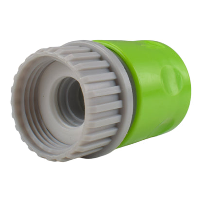 Male & Female Threaded Hose Quick Connector Set with Valve (Lime) - Best4Trade-Retail Garden watering