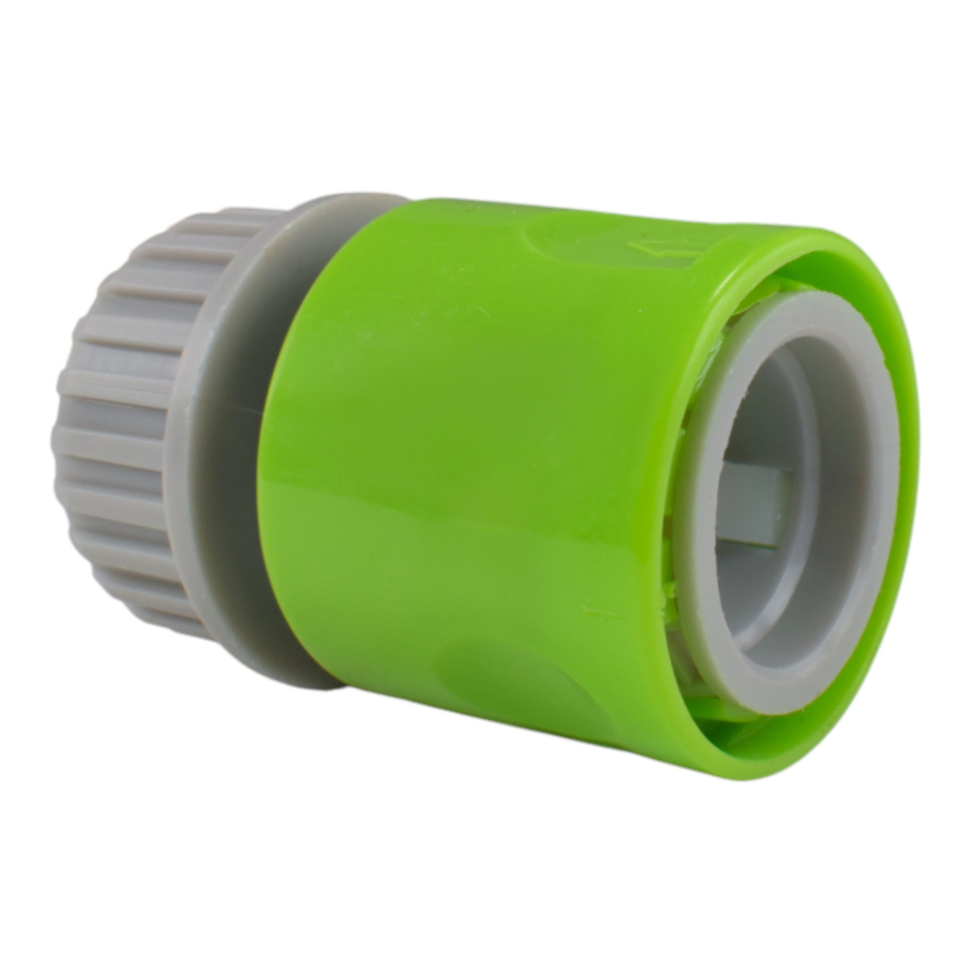 Male & Female Threaded Hose Quick Connector Set with Valve (Lime) - Best4Trade-Retail Garden watering