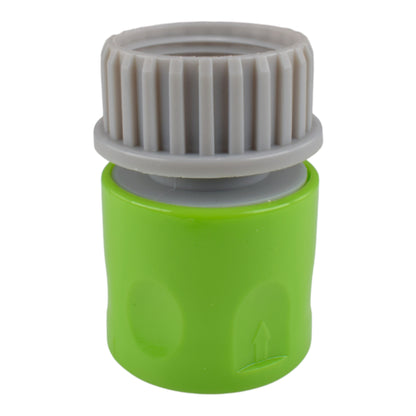 Male & Female Threaded Hose Quick Connector Set with Valve (Lime) - Best4Trade-Retail Garden watering