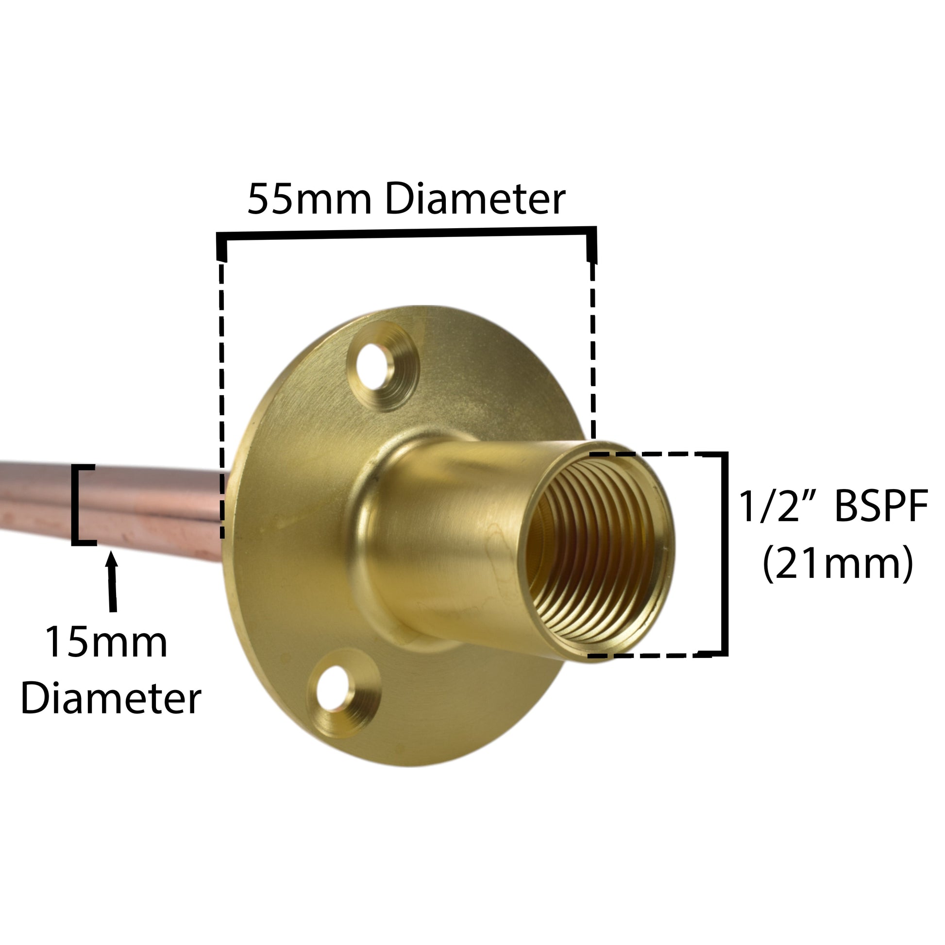 Brass Barbed Bib Tap STANDARD Connection Kit - Best4Trade-Retail Garden watering