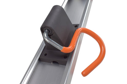 Wall Mount Tool Rack Rail with 5 x S Hanging Hooks