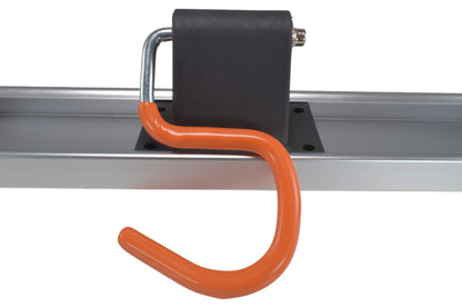 Wall Mount Tool Rack Rail with 3 x S Hanging Hooks - Best4Trade-Retail Garden tools & Accesories
