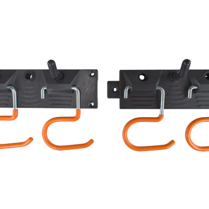 Tool Rail with Adjustable Peg Hooks and S Hanging Hooks - Best4Trade-Retail Garden tools & Accesories