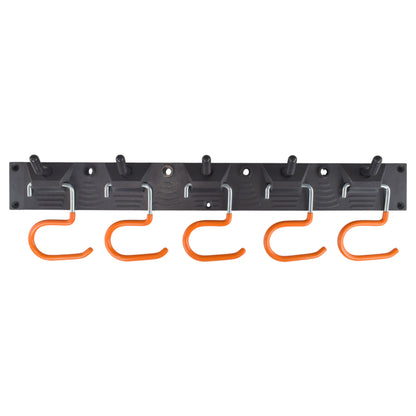 Tool Rail with Adjustable Peg Hooks and S Hanging Hooks - Best4Trade-Retail Garden tools & Accesories
