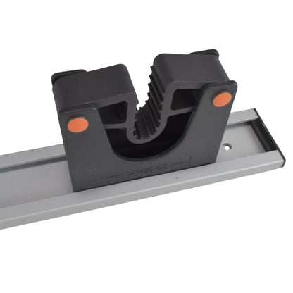 Wall Mount Tool Holder Rail - Gripper Design (5 Handles) - Best4Trade-Retail Garden tools & Accesories