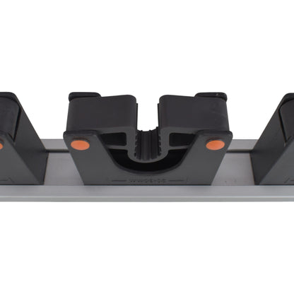 Wall Mount Tool Holder Rail - Gripper Design (5 Handles) - Best4Trade-Retail Garden tools & Accesories
