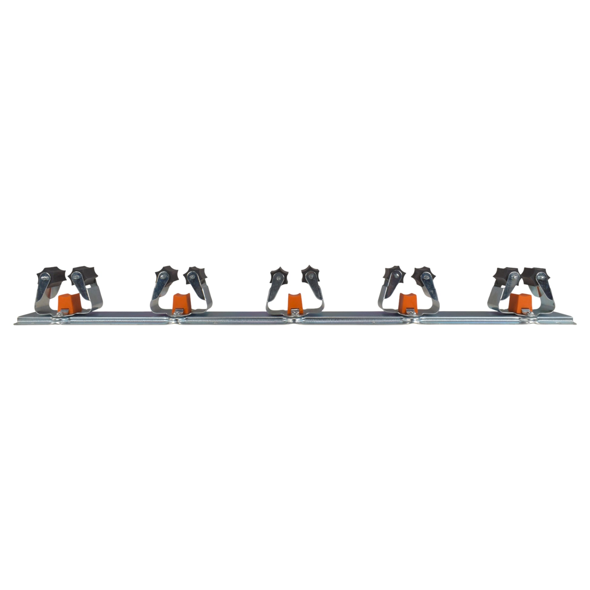 Wall Mount Tool Holder Rail - Roller Grip Design (5 Handles) - Best4Trade-Retail Garden tools & Accesories