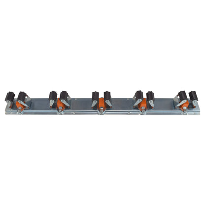 Wall Mount Tool Holder Rail - Roller Grip Design (5 Handles) - Best4Trade-Retail Garden tools & Accesories