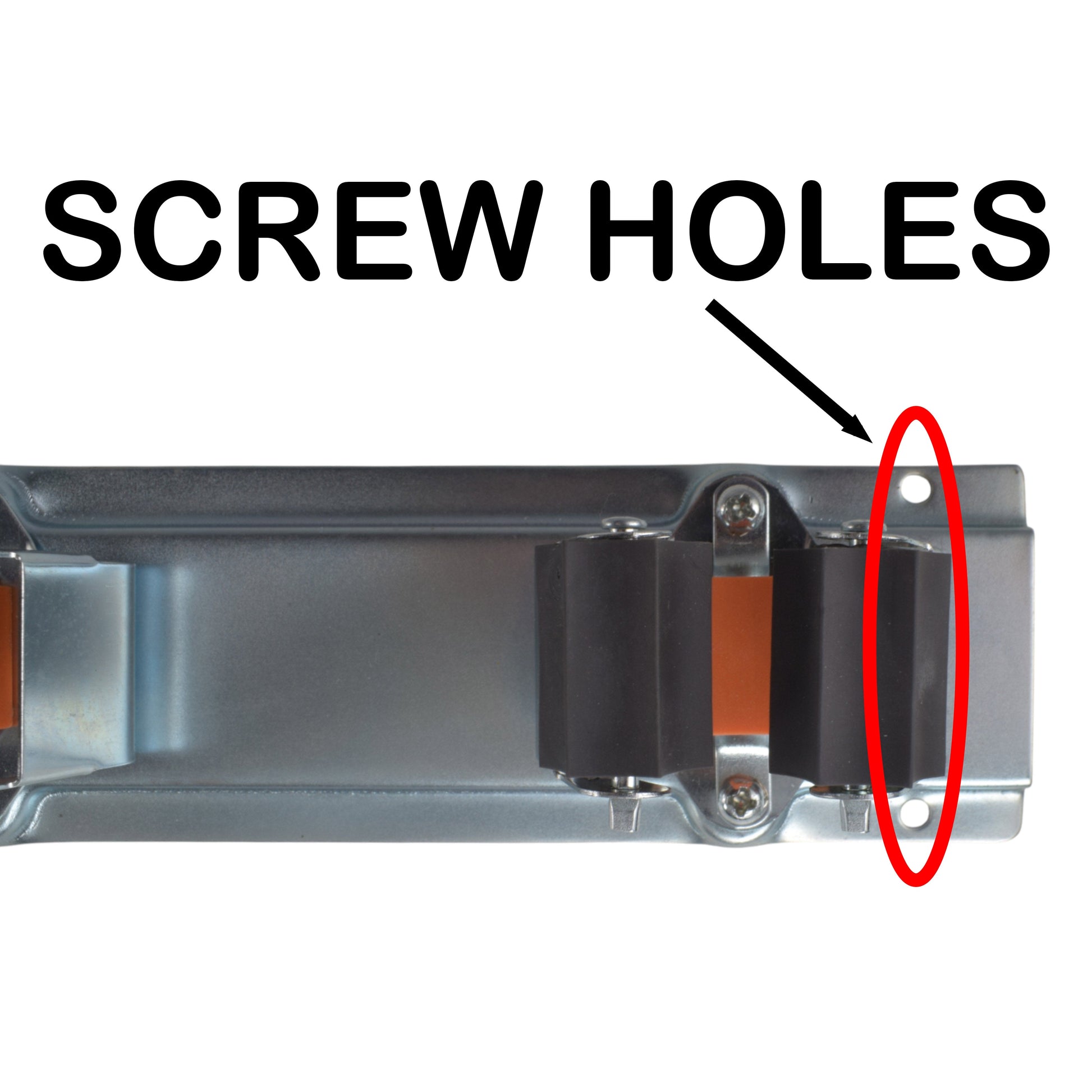 Wall Mount Tool Holder Rail - Roller Grip Design (5 Handles) - Best4Trade-Retail Garden tools & Accesories