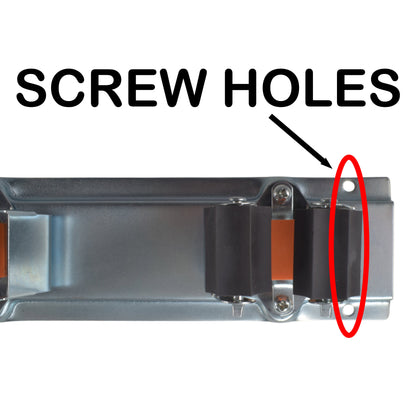 Wall Mount Tool Holder Rail - Roller Grip Design (5 Handles) - Best4Trade-Retail Garden tools & Accesories