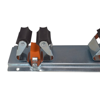 Wall Mount Tool Holder Rail - Roller Grip Design (5 Handles) - Best4Trade-Retail Garden tools & Accesories