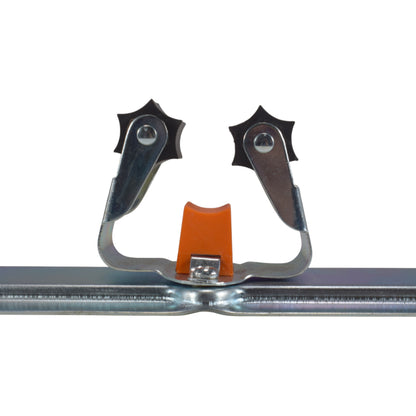Wall Mount Tool Holder Rail - Roller Grip Design (5 Handles) - Best4Trade-Retail Garden tools & Accesories