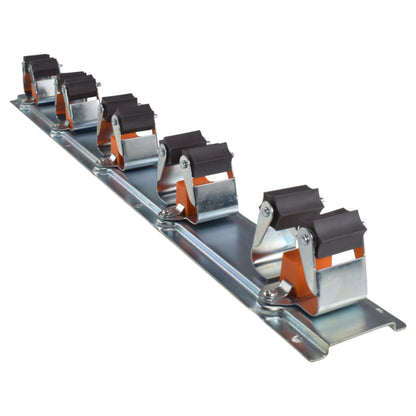 Wall Mount Tool Holder Rail - Roller Grip Design (5 Handles) - Best4Trade-Retail Garden tools & Accesories