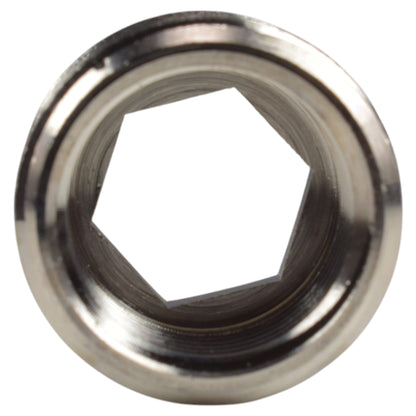 Thread Conversion Cap 3/4" BSPM - 1/2" BSPF, Nickel Plated - Best4Trade-Retail Garden watering