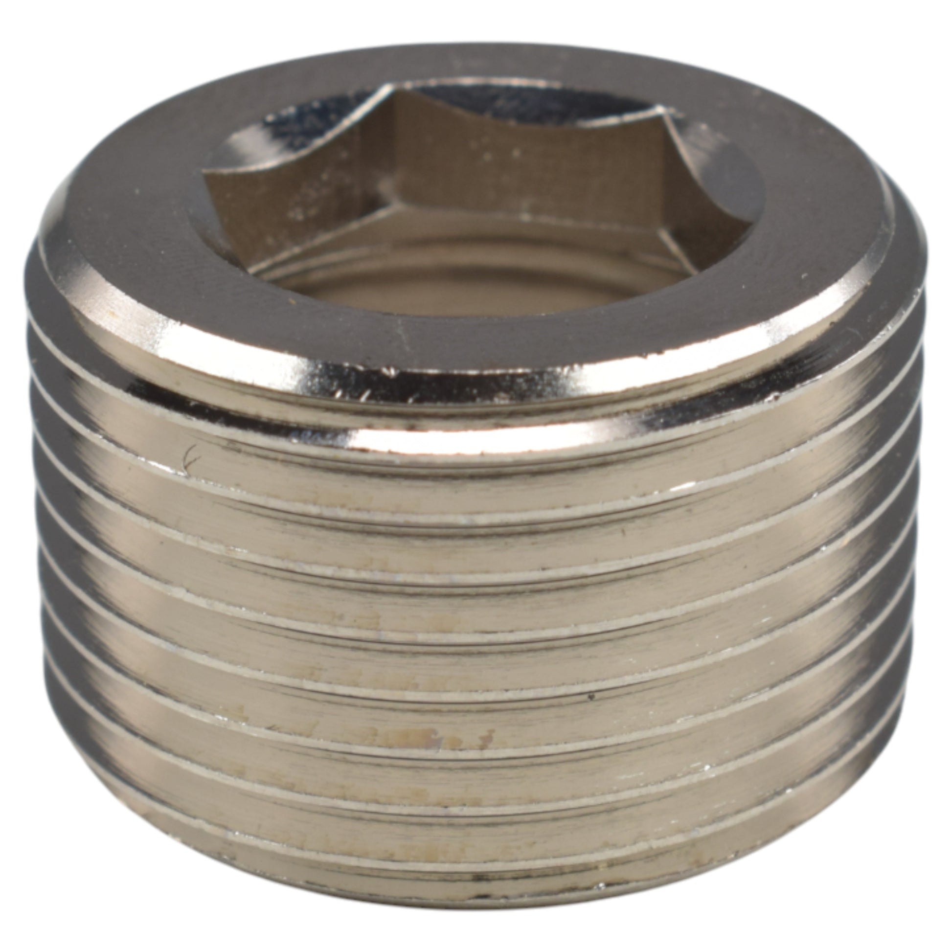 Thread Conversion Cap 3/4" BSPM - 1/2" BSPF, Nickel Plated - Best4Trade-Retail Garden watering