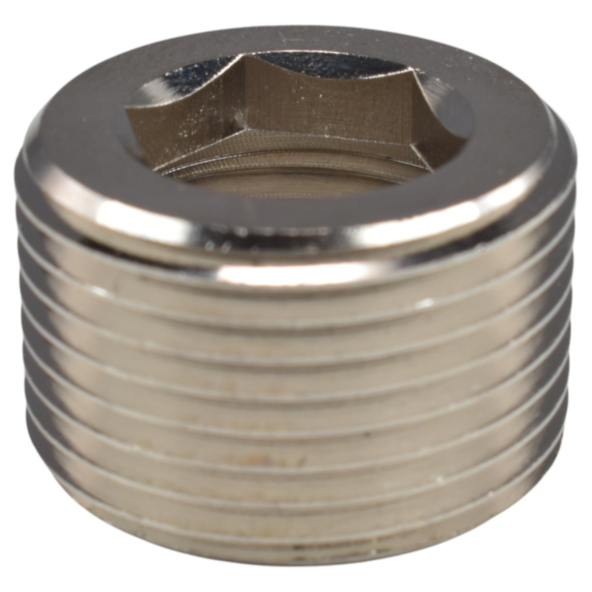 Thread Conversion Cap 3/4" BSPM - 1/2" BSPF, Nickel Plated - Best4Trade-Retail Garden watering