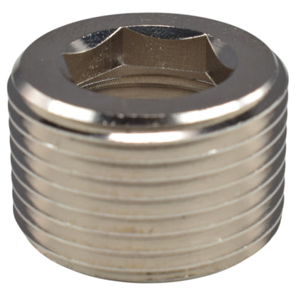 Thread Conversion Cap 3/4" BSPM - 1/2" BSPF, Nickel Plated - Best4Trade-Retail Garden watering