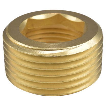 Thread Conversion Cap 1" BSPM - 3/4" BSPF, Brass - Best4Trade-Retail Garden watering