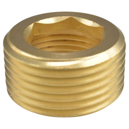 Thread Conversion Cap 1" BSPM - 3/4" BSPF, Brass - Best4Trade-Retail Garden watering