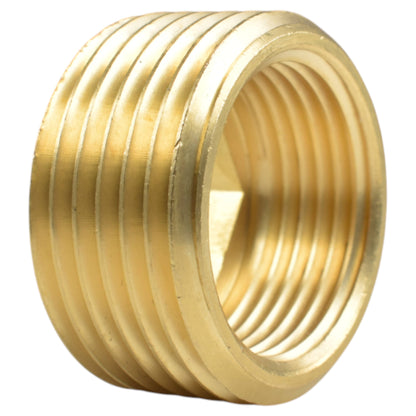 Thread Conversion Cap 1" BSPM - 3/4" BSPF, Brass - Best4Trade-Retail Garden watering