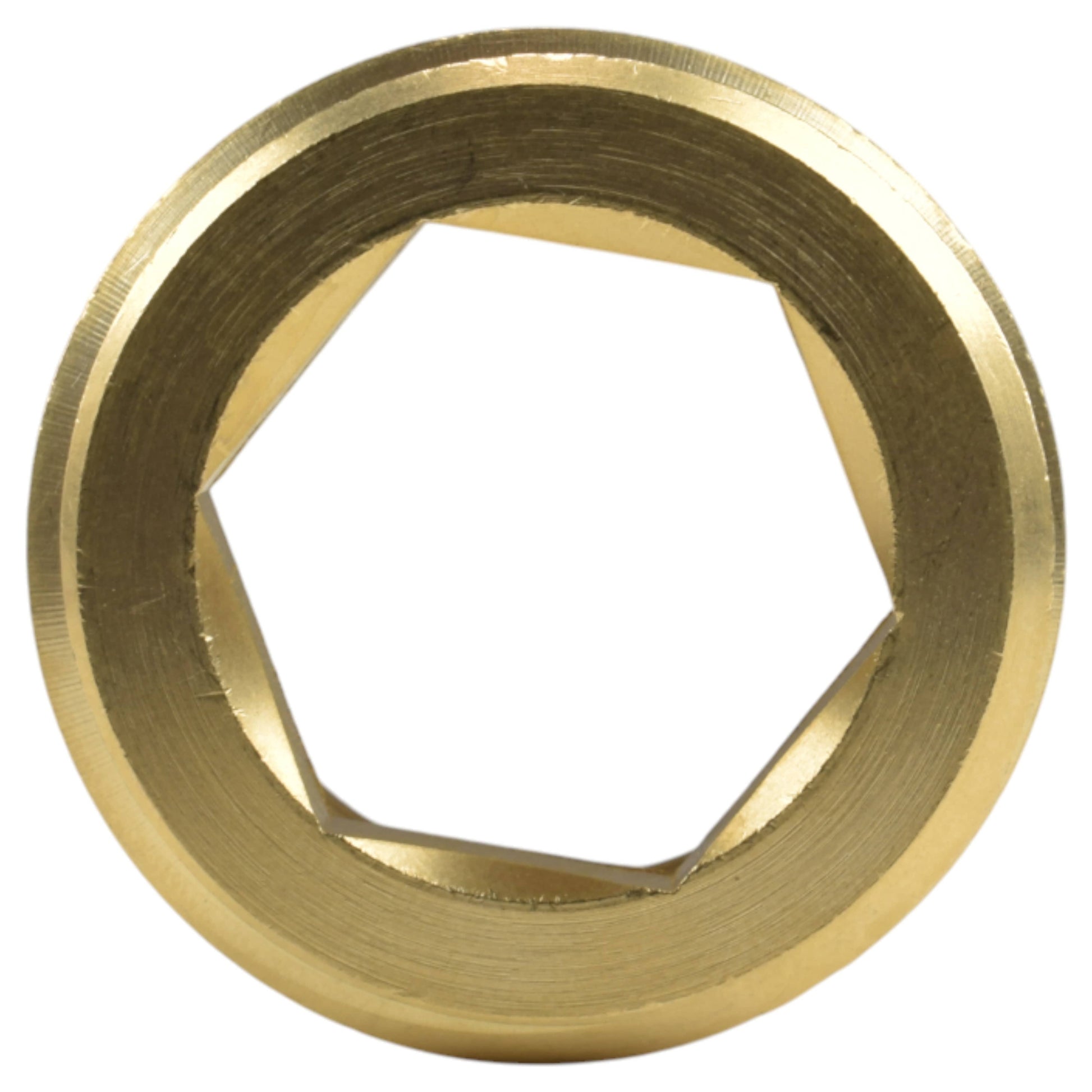 Thread Conversion Cap 1" BSPM - 3/4" BSPF, Brass - Best4Trade-Retail Garden watering