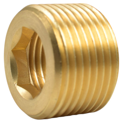 Thread Conversion Cap 3/4" BSPM - 1/2" BSPF, Brass - Best4Trade-Retail Garden watering