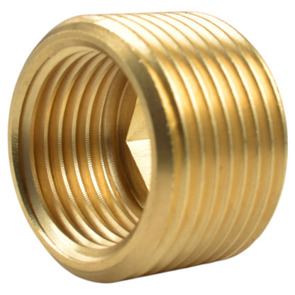 Thread Conversion Cap 3/4" BSPM - 1/2" BSPF, Brass - Best4Trade-Retail Garden watering