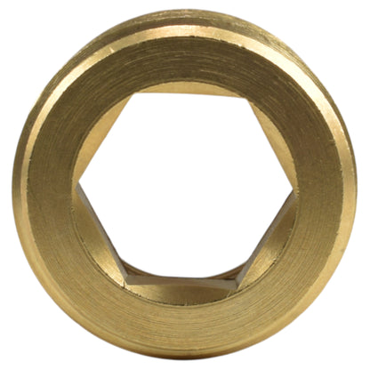 Thread Conversion Cap 3/4" BSPM - 1/2" BSPF, Brass - Best4Trade-Retail Garden watering