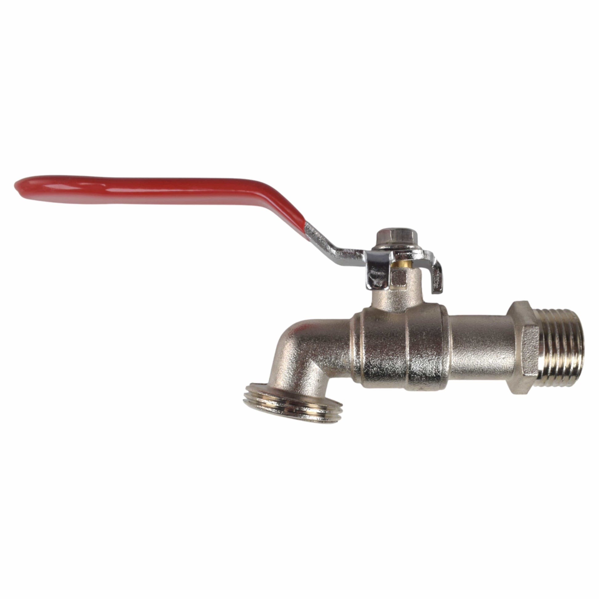 Lever Tap Kit with Barb/Quick Connect Outlet, 1/2" and 3/4" BSP Thread Inlet - Best4Trade-Retail Garden watering