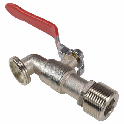 Lever Tap Kit with Barb/Quick Connect Outlet, 1/2" and 3/4" BSP Thread Inlet - Best4Trade-Retail Garden watering