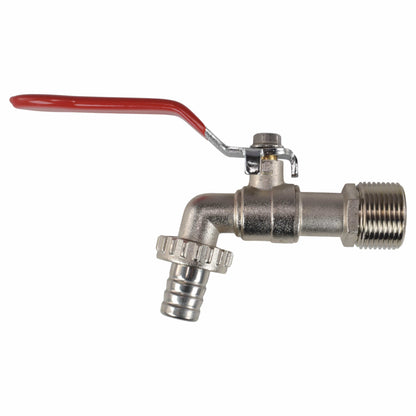 Lever Tap Kit with Barb/Quick Connect Outlet, 1/2" and 3/4" BSP Thread Inlet - Best4Trade-Retail Garden watering