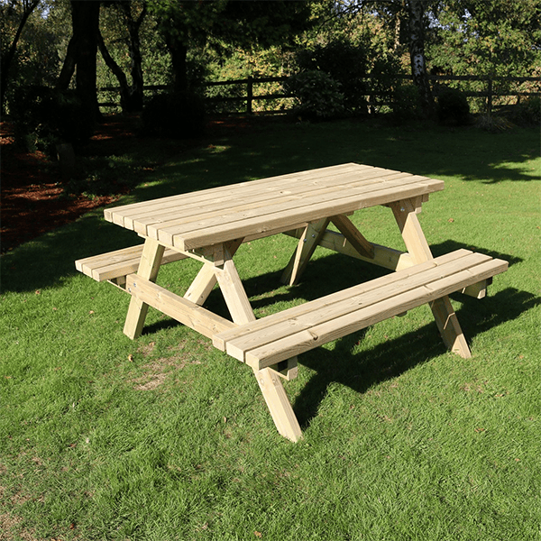 Churnet Valley Deluxe Picnic Table 1.5m - Churnet Valley