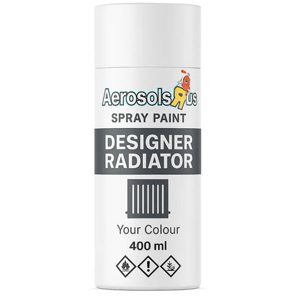 Designer Radiator Spray Paint 400ml, Heat Resistant