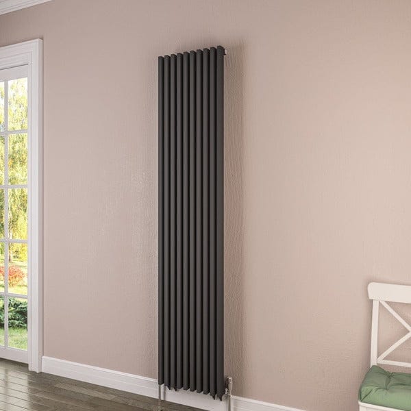 Desio Vertical Aqua Steel Radiator - All Sizes - Aqua